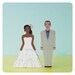 Custom Wedding Cake Topper Couple
