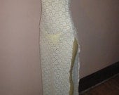 Beautiful Long White Floral Lace Swimsuit Cover Up Size Meduim (This is the Last One In this Fabric)