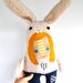 Personalized Custom Doll of your child wearing an Animal Suit
