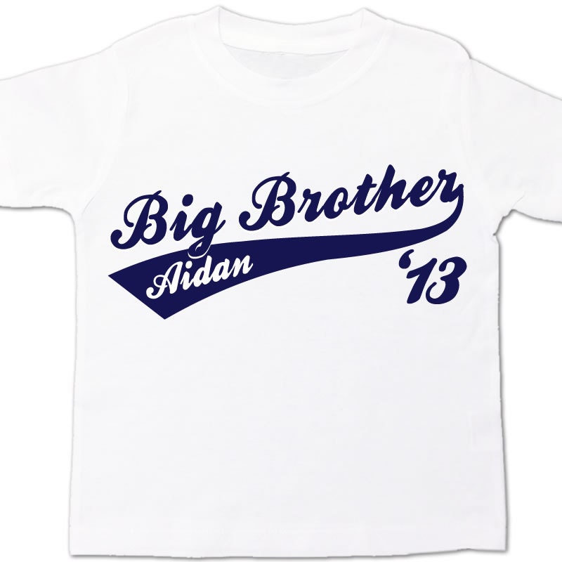 Big brother or big brother to be sporty swoosh '13 Tshirt
