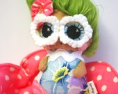 Thumbelina and her Flower by Needlings - Fairytale, Fable and FolkTale Challenge