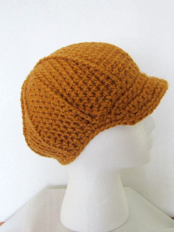 Crocheted Visor Hat // Unisex // Versatile Packable Buddy