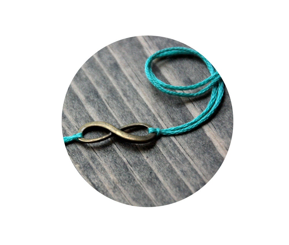 teal thread friendship bracelet bronze infinity charm bracelet best friends wish bracelet forever letterhappy etsy dark mint best friends