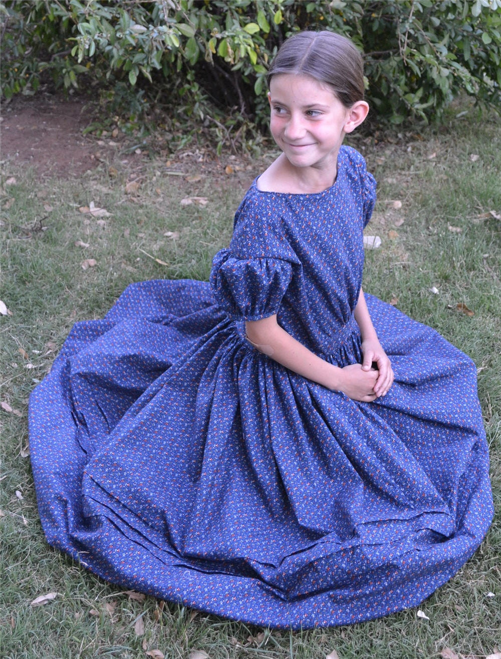 Custom Girls 1860s Historical Dress