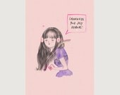 Joey Ramone - 5x7 matte print