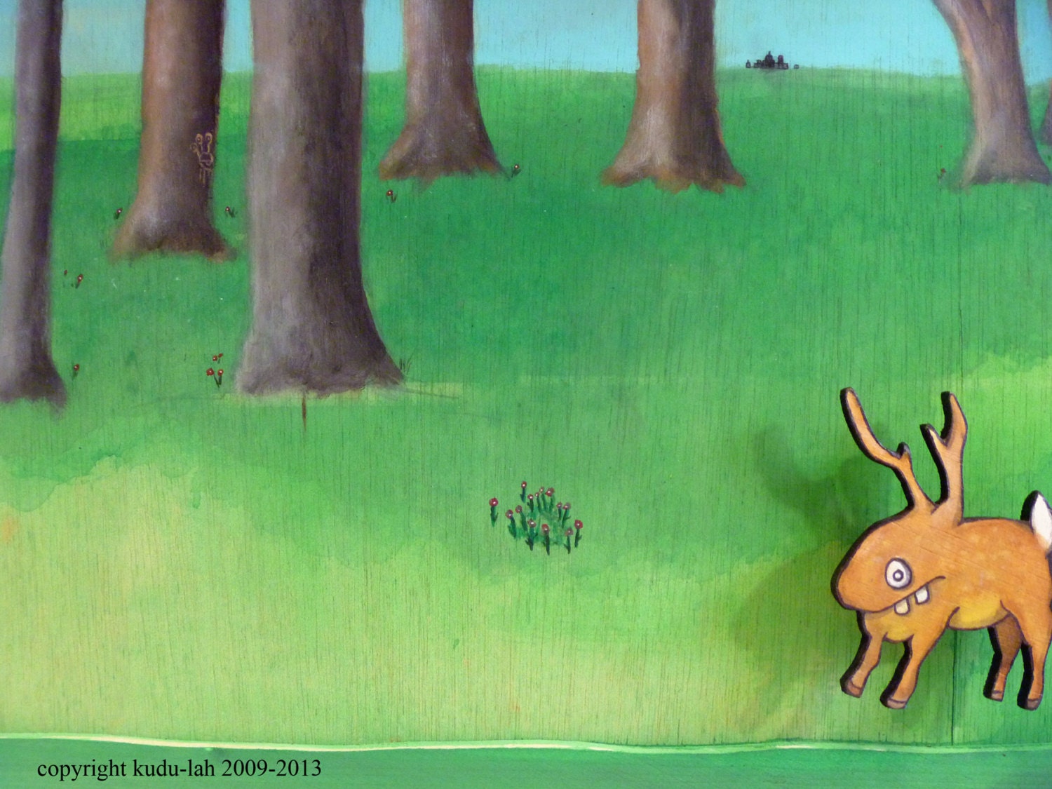 Hunting Season (Original Critter Art)