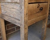 YOUR Custom Rustic Barn Wood End Table, Night Stand, or Side Table