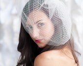 Double layered birdcage veil 14 inch - Ready to ship