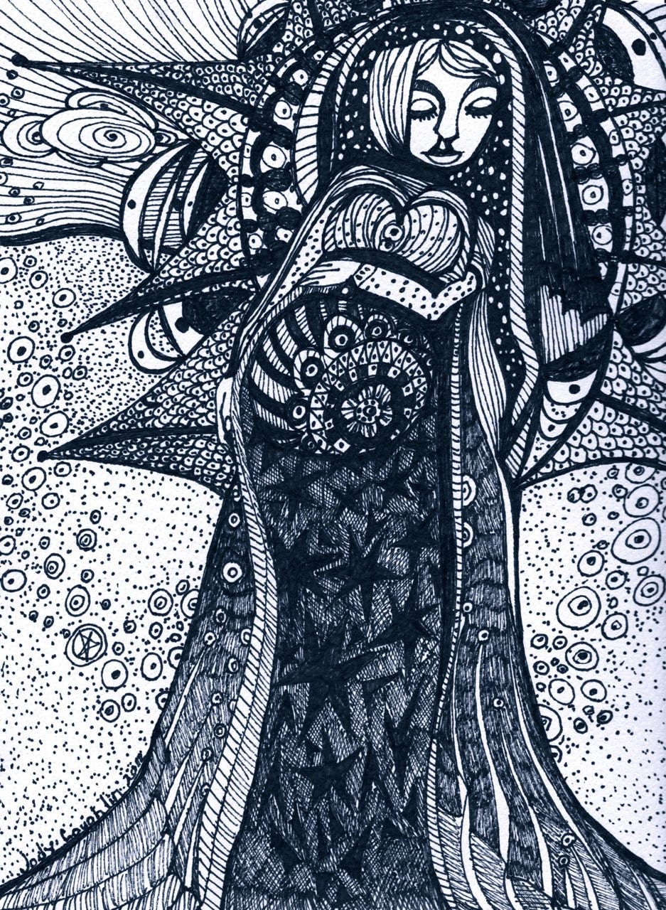 Joy and Patience 8x10 Print