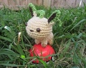 Made to Order - Chibi Leafeon Amigurumi