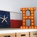Vintage Marquee Lights - Ready to Ship - Letter H