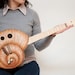 Snail ukulele (snailele) acoustic electric