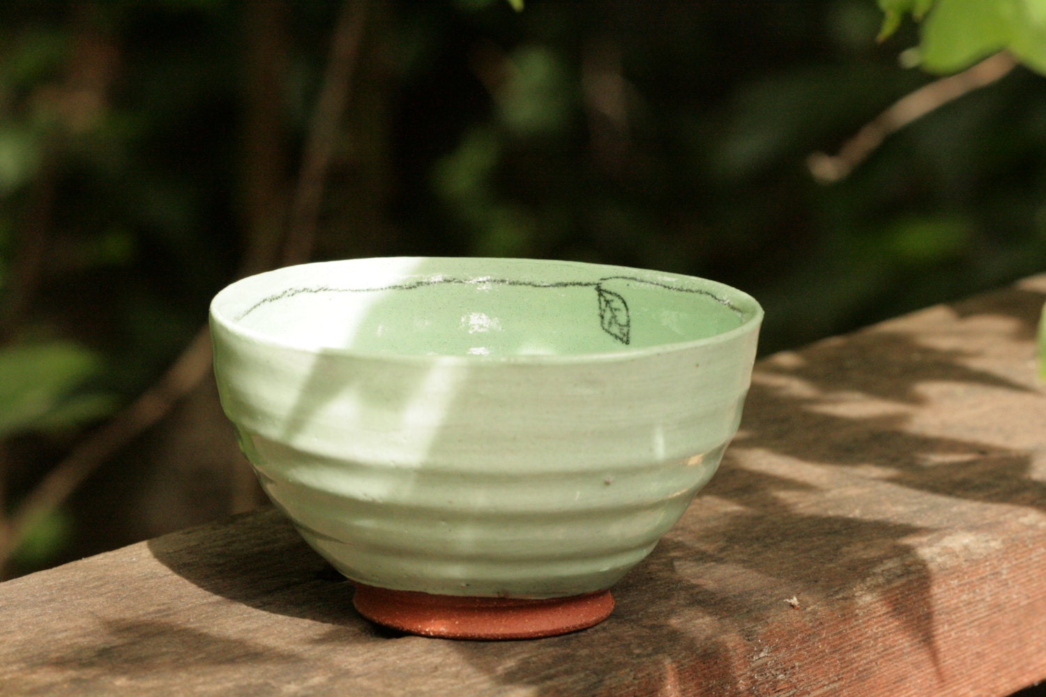 Green bowl, Mint Leaf