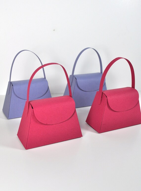 Items similar to Basics Mini Purse Favor Box Gift Box for Wedding