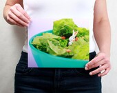A Hare in My Salad- 8x10 Metallic Print