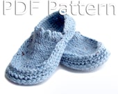 Crochet Slippers Pattern, Knitted Slippers Pattern, Men Slippers Pattern, Women Slippers Pattern - Instant Download