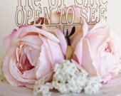 Baby Shower Cake Topper Gender Reveal Shabby Chic Decor (Item Number 140084)