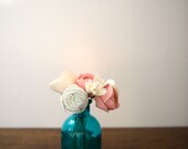 Fabric flowers - handmade & custom arrangement for home decor, Wedding decor