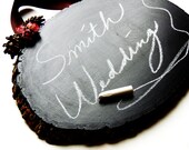 Wood Chalkboard Tree Slice Rustic Wedding Decoration Home Decor Decorations Wedding Sign Prop Hanging Large Chalk Board Chair Signs Signage