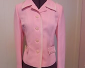 Excellent Vintage 60s Pink Gidding Jenny Jacket M -on sale