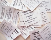 Fabric Care and Content Labels, Iron-on, printed on 100% organic cotton, customized with your text
