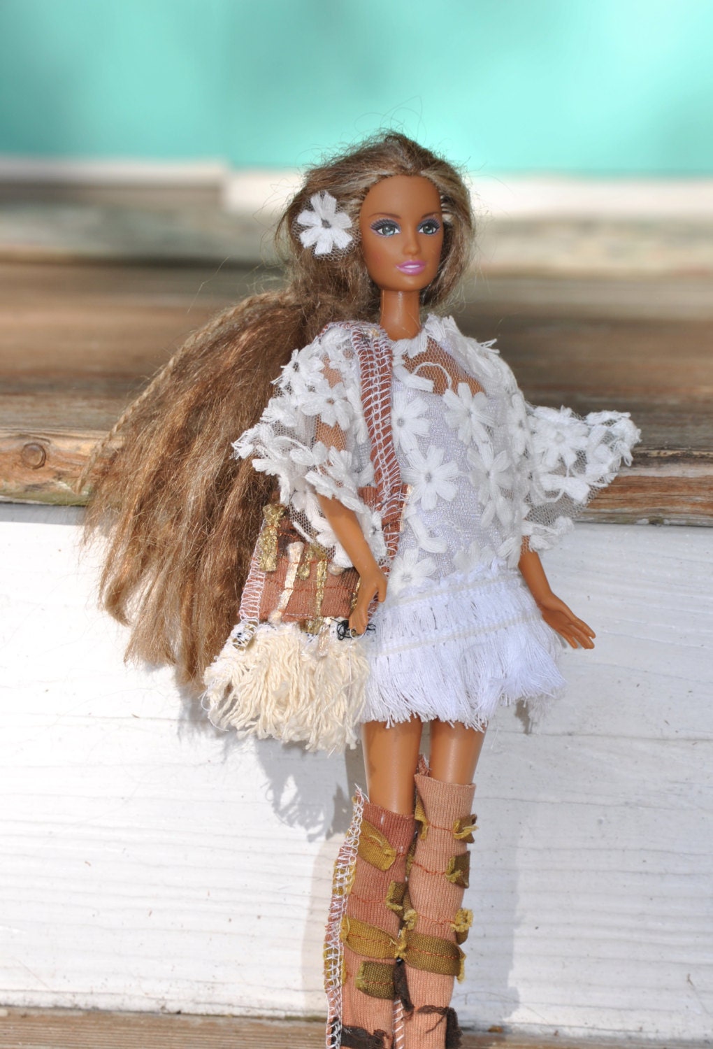 Hippie fringe tunic