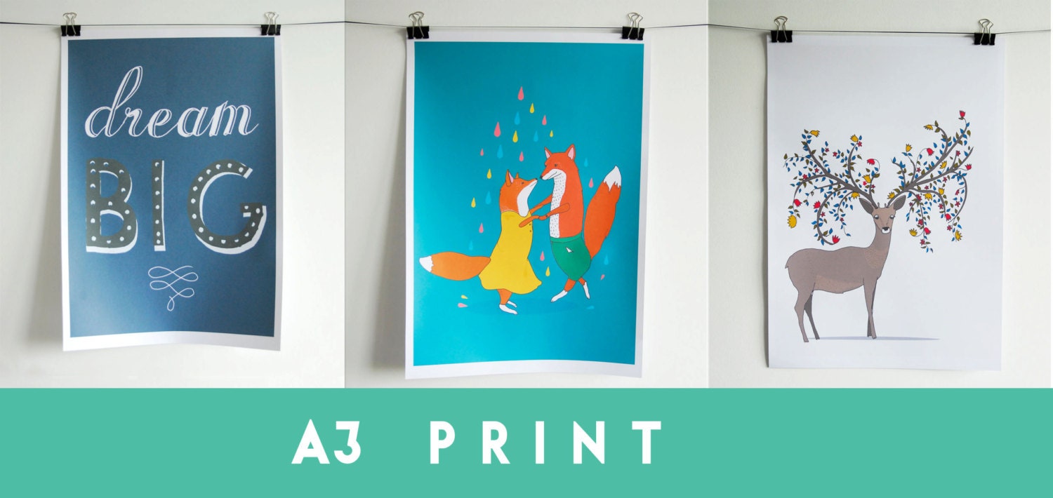 A3 Print - ANY DESIGN
