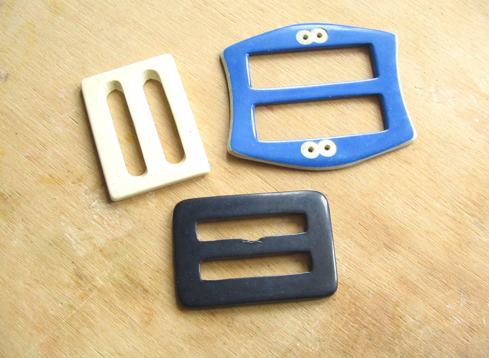 Collection of Vintage Belt Buckles