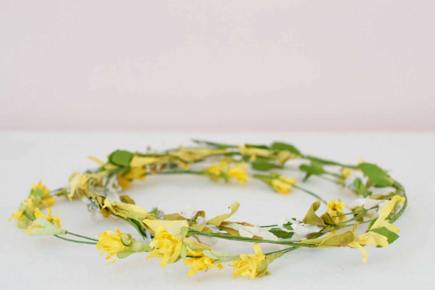 Flower Garden Crown - Yellow