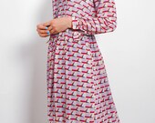 Purple Arrows Dress