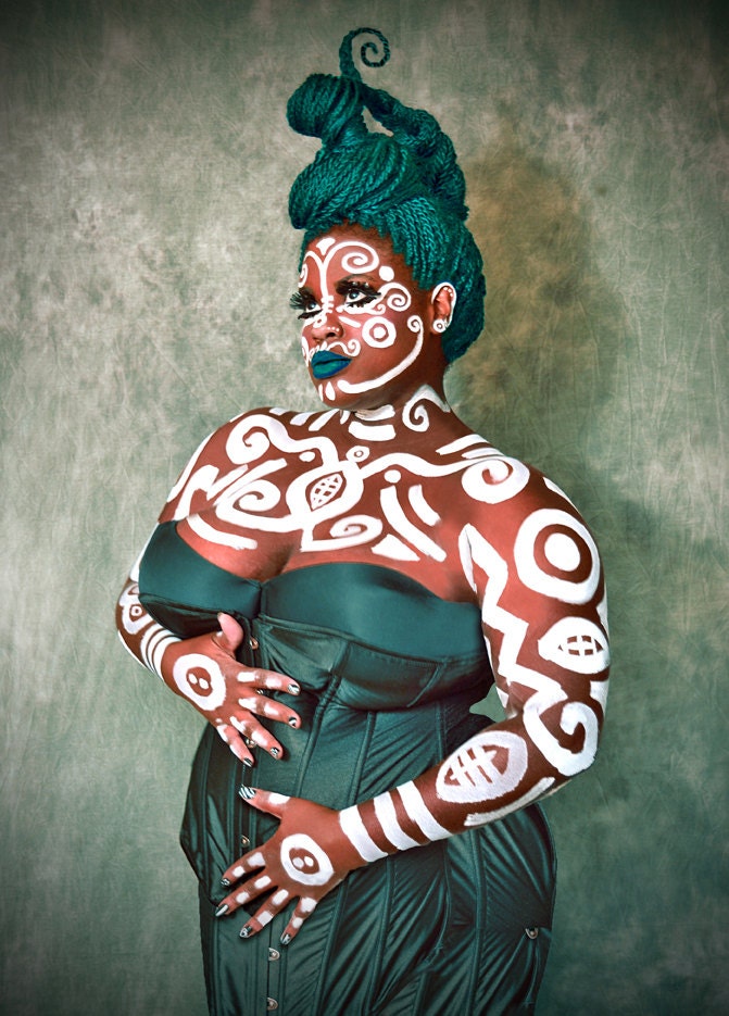 Fine Art Photograph 8"x10" African Art