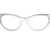 Matte Grey Tura Cat Eye Glasses