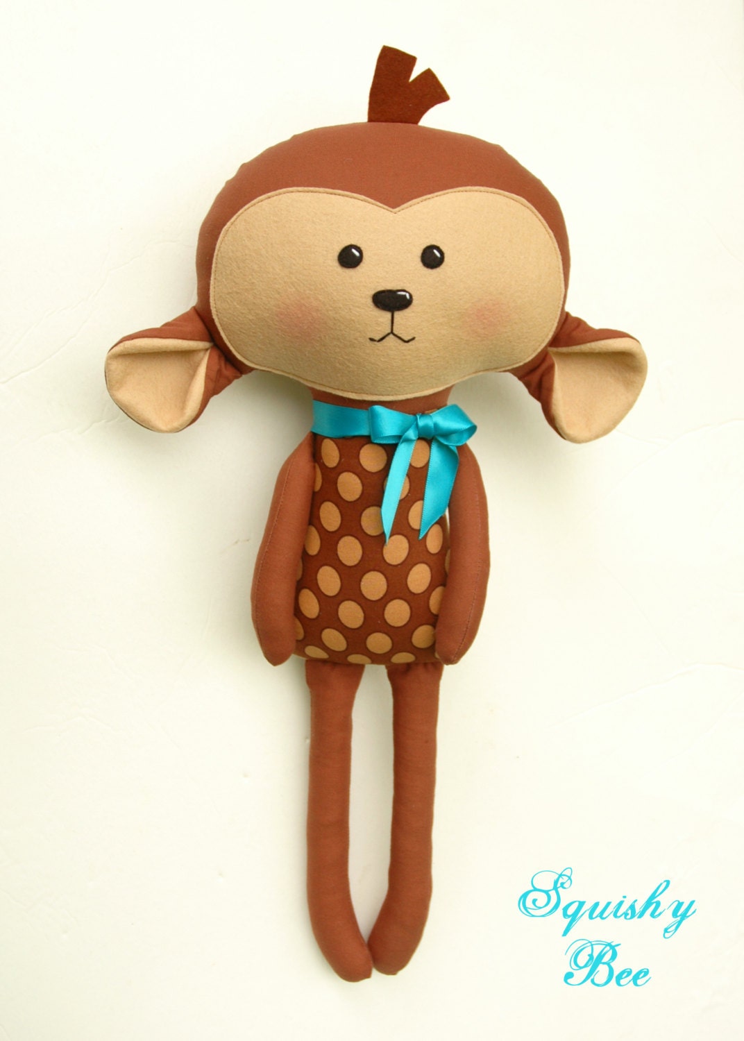 Munchy the Monkey stuffed animal toy  Doll