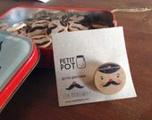 soldier wooden pin