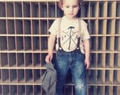 Organic Peg and Awl T shirt - for babies and children