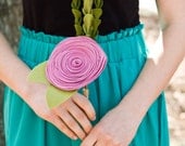 The Dreamy Candace - Felt Bouquet - Alternative Bouquet - Wedding - Flower Girl - Bridesmaid -