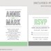 Annie Collection - Invitation & RSVP - Print Your Own
