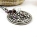 Wire wrapped jewelry , silver wire wrap pendant , gemstone wire wrapped jewelry , fine retro jewelry , sterling jewelry