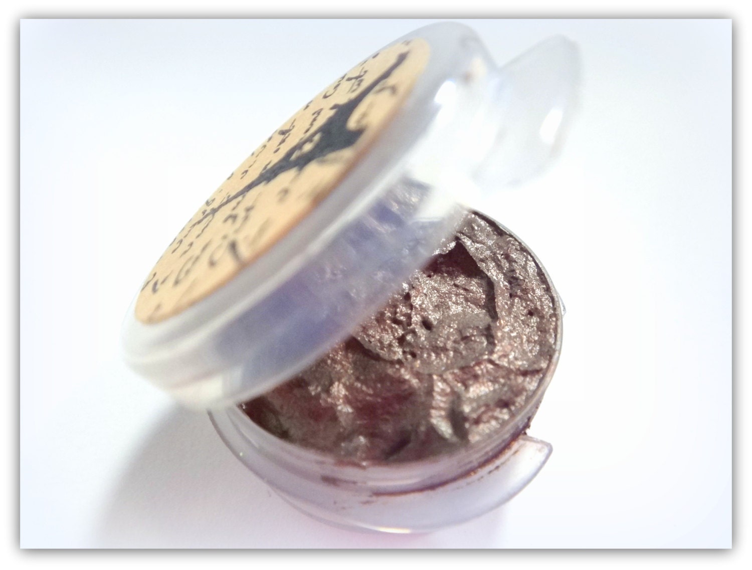 NEW Anti-Oxidant Whipped Vegan Makeup Eye Shadow Handmade -- Iced Mocha