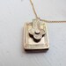Antique Victorian Book Style Locket c.1850s