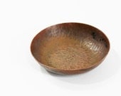 Arts and Crafts Copper Bowl Hand Hammered