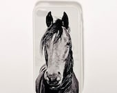 Horse iphone case for 4/4s, durable Rubber iphone case, Equine iphone 4 case