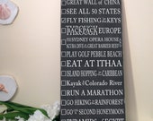 personalized chalkboard sign on Etsy, a global handmade and ...