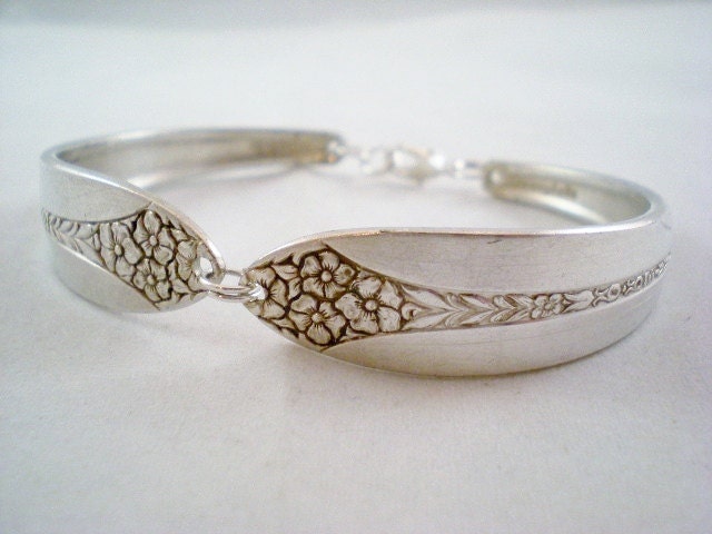 PRINCESS ROYAL 1930 Spoon Bracelet, Silverware Bracelet, Silverware Jewelry, Wedding Bracelet, Vintage Bride