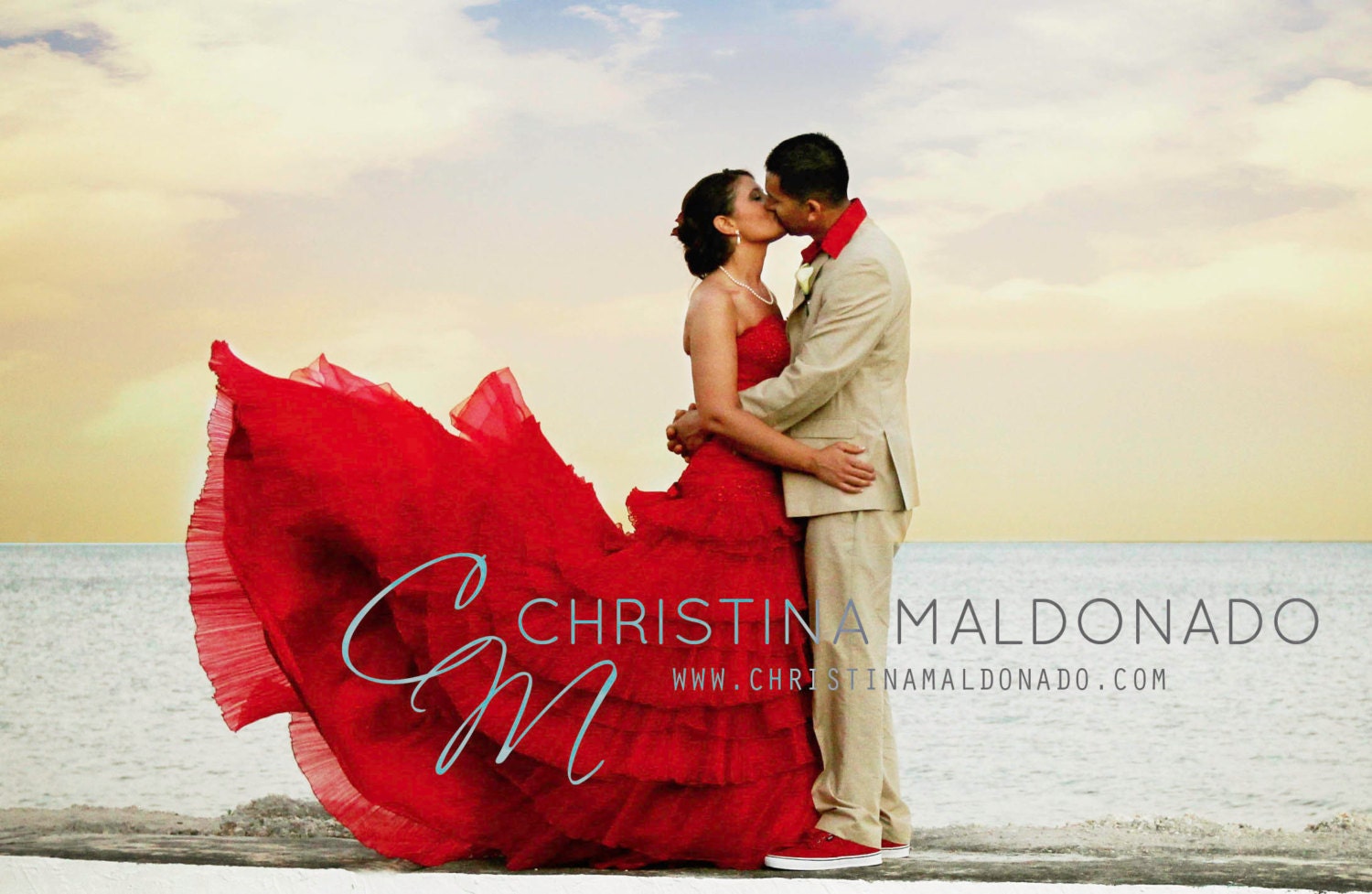 Red Wedding Dress Custom Made