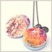jewelry, locket, flower photography, nature, flower necklace, Alice in Wonderland, gift for girls, poppies, daisies, Polarity Myan Soffia