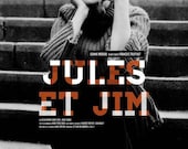 Jules et Jim 11x17 inch poster