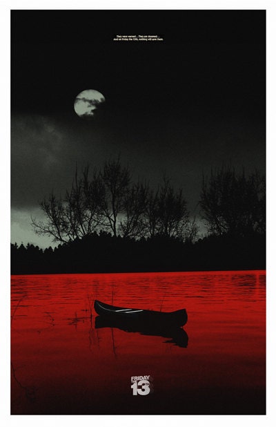 Friday the 13th 11x17 inch poster