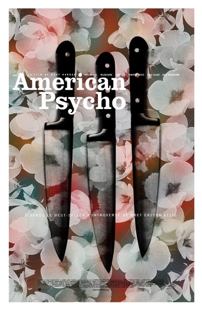 American Psycho 24x36 inch poster