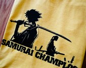 Samurai Champloo Inspired Screenprinted T-Shirt